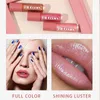 5pcs/set pearlescent lip gloss non stick cup shimmer plumping plumping lipgloss makeup lipsティント化粧品