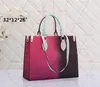 Designers sacs à main femmes Shouler Bag Sac à main Grande capacité d'impression Gradient Color Lady Tie Dye Shopping Bag