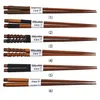 Anti-slip Wooden Chopsticks Japanese-style Natural Handmade String Round Chinese Tableware 6 Styles Wrap PRO232