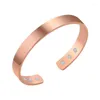 Bracelet magnétique réglable avec ensemble d'anneaux aimants équilibre de santé pour hommes/femmes Bracelets Vintage bijoux Bracelet Inte22