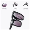 Sunglasses Oversized Shield Visor Women Large Size Men Transparent Frame Vintage Big Windproof Retro Glasses NXSunglasses