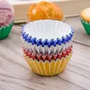 Aluminum Foil Cupcake Cup Egg Tart Muffin Cups Tray Chocolate Cake Baking Cup Bread Cakes Decorating Supplies Kitchen Tool BH6959 TYJ