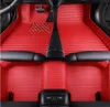 Auto-Teppichauto-Fußbodenmatten für Fit BMW / 3-Serie E21 E30 E36 E46 E90 E91 E92 E93 F30 F31 F34 F35 G20 G21 Wasserdichtes Leder (bitte verlassen Sie das Automodell und das Jahr)