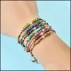 Perles de rocaille japonaises de haute qualité brins de pierre naturelle bracelet de perles de verre réglable pour les femmes livraison directe 2021 bracelets de perles bijoux