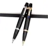 5A MBPEN Promocja Pióra Czarna żywica Boheme M Ballpoint Fontanna High End High End Ball Ball Pent z kryształowym luksusowym prezentem SE5274146