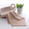 30x30cm de lã de lã de coral toalha de mão forte de absorção de lavagem de lenço de sala