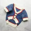 Designer Dog Cat Clothes Cute Puppy Maglioni Lettera Luxury Cani Abbigliamento Maglione Abbigliamento Pet Fashion Warm Knitting For Large Dog 2205232D