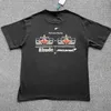 Rhude / Mclaren Formula F1 Racing Print High Street Fashion T-shirt à manches courtes et lâches Spot Goods