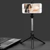 XT10 Selfie Stick Bluetooth Mini-Stativ Ausziehbares Hand-Selbstporträt mit Bluetooth-Fernauslöser für Mobiltelefon-Tablet MQ20