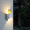 ウォールランプノルディック6/10Wスパイラルライト防水屋内屋外用屋外リビングルームSconce LED LightingWall