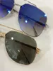 Yeni Moda Tasarım Güneş Gözlüğü 0329S Pilot Metal Çerçeve Klasik Basit ve Popüler Stil Yaz Açık UV400 Koruma Gözlükleri En Kalite