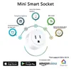 مريحة WiFi Smart Plug US Pluge توقيت التوقيت وظيفة التحكم في المخرج اللاسلكي لأتمتة المنزل