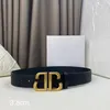 5A Top Qualité Mens Designer Ceinture en cuir de veau lisse brillant noir ceintures de luxe pour femmes grande boucle BB chasteté masculine fashio287Z