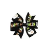 Hair Cows Clips Halloween Bow Grosgrain Ribbon Accessoires pour filles Baby Toddlers Kids6115962