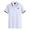 Polos nationaux russes pour hommes et femmes, T-shirt de sport respirant à manches courtes en coton mercerisé avec revers, LOGO personnalisable