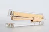 Acrylic Gold Stationery Stapler Staple Remover series 220510