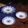 Servies Sets Grade Plastic Diner Bord Chinese Stijl Hoge Kwaliteit Ronde Restaurant Keuken Servies