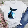 Kobiety Sweet 90s Dog T Shirt Paw Love Heart Cartoon Summer Fashion Print Druku