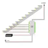 Controllers Dimmable Stair LED Controller 16 Channels Dual PIR Motion Sensor Step Light Strip Staircase Controler For Lamp StripRG4301160