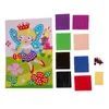 20 PCS 3D Puzzles por atacado Mosaics de espuma pegajas Arte de cristal Princess Butterflies Game Kids Best Gift Wholeslae