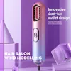 HATV hårtork och kall luft 3 i 1 Blue Light Negative Lon Professional Hair Blow Dryer Home Salon Travel Portable Styler 220727