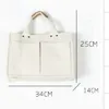 حقيبة قماشية للأزياء أنثى كوريا بسيطة حقيبة اليد