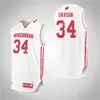 NCAA Custom UW Basketball Stitched College Jersey Sam Dekker Frank Kaminsky Ab Nicholas Ethan Happ Alando Tucker D'Mitrik Trice Brad Davison Nate Reuvers Maillots