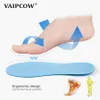 Silicone Insoles Cuidados com os pés para a fascite plantar Ortopédica Massaging Sapato Insertos de Shook Absorção Pad Shoe Unisex