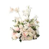 Decorative Flowers & Wreaths Wedding Road Leads Custom Light Pink Ball Stage Background Hall High-end Flower ArrangementDecorative