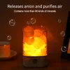 Lâmpada de cristal luz natural usb noite 52 luzes himalaia purificador de humor criador de sal em salão interno quarto lava ar xcrcp