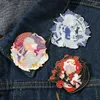 Broches broches TouHou projet métal émail jeu Anime Badge entourant Cosplay accessoires sac à dos vêtements bijoux cadeau pour les Fans Kirk22