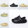 Enfants sandales os diapositives infantile nouveau-né bébé chaussures résine sans lacet suie garçons filles enfants pantoufles avec boîte taille 23-35