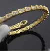 amor brazalete tenis diseñador joyería mujer pulsera diamante encantador serpiente plata oro rosa joyería cobre placa fiesta boda encanto gi314b