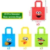 Emballage cadeau 20 pièces/ensemble sésame sac en tissu non tissé Elmo Cookie thème fête décor anniversaire décoration mignon coloré stockage fournitures pour KidsGif