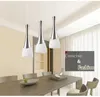 Lâmpadas pendentes braços brancos brancos/frio cor de luz moderna sala de jantar dos EUA personagem de estilo led lumin lumin