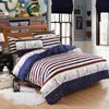 Bedding Four Piece Set Autumn Winter Frosted Printing Quilt Cover Bed
