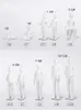 New Style Different Pose Child Mannequin Fiberglass Full Body Model On Sale