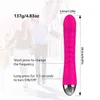 Секс -игрушка вибратор массажер G Spot Dildo для женского силиконового водонепроницаемого 10 мод x5dr