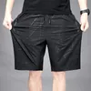 Heren shorts zomer casual capris ijs zijden heren groot formaat snel drogende strandbroek jogging gym menmens