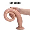 Tail Anal Plug Soft Material Butt Prostate Stimulator Super Long Masturbation sexy Toys Adult Products for Woman and Ma
