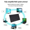 2020 Ny ankomst Ultraslim trådlöst tangentbord och muskombo datortillbehör spelkontroller för Apple Mac PC Windows Android4612973