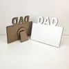 Party DIY Sublimation Photo Frame Blanks MDF Hardboard Photoes Frames Father's Day Gift Heat Transfer Dad Holiday Gifts