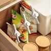 Food Sealing Clip Multi-function Discharge Mouth Sealer Kitchen Seasoning Snack Bag Sealing Clip Leak-proof Moisture-proof