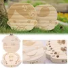 Selling High Quality Tooth Box organizer for baby Milk teeth Save Wood storage box for kids Boy&Girl Whole325v