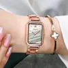 ساعة Wristwatches Luxury Ladies Watch Women Bracelet Watches Clock Quartz Gifts Relogio Feminino Drop Wristwatcheswristwatches