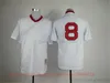 Film Vintage Beyzbol Formaları Dikişli 6 Johnnypesky 8 Carlyastrzemski 9 Tedwilliams 14 Jimrice Awathable Sport Sale Yüksek Kalite Jersey