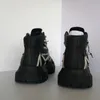 Thick Bottom Man Shoe Boot Bandage Shoestring Male Sneakers Platform Men039s Motorcycle Boots P50D50LK5879364