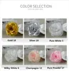 100 pièces diamètre soie artificielle fleur pivoine camélia faux Rose têtes de fleurs pour mariage fête de noël décoratif