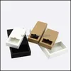 Cardboard Box Kraft Paper Der Wedding White Gift Packing For Jewelry/Tea/Handsoap/Candy Drop Delivery 2021 Boxes Office School Business In