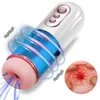 Automatisk sugande sexig maskin manlig oral onani silikon fitta ficka interaktiv elektrisk onanator